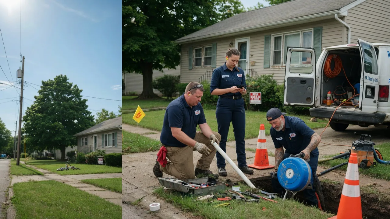 Sewer Line Repair in Sharples, WV near me